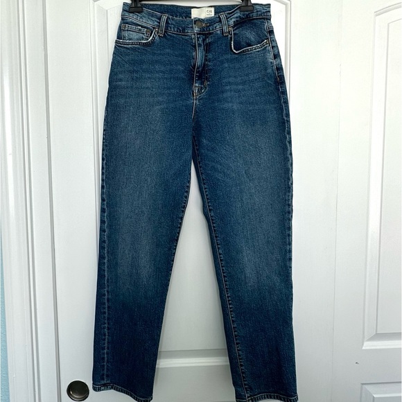 Current Elliott Jeans 26 Ankle Crop Straight Leg High Rise - Picture 6 of 13